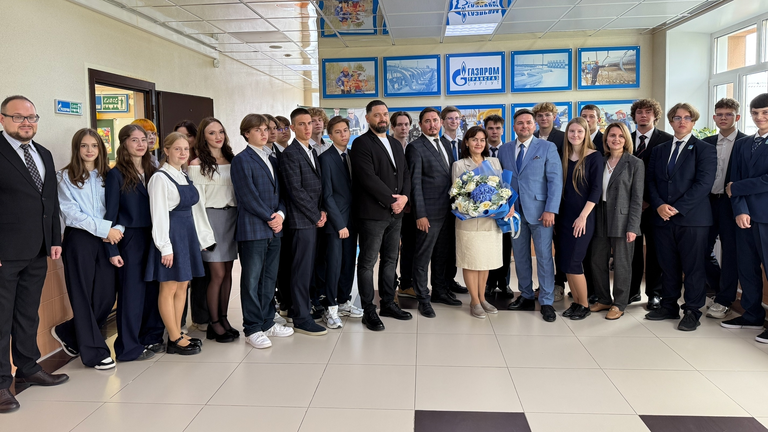 Встреча с представителями ООО «Газпром трансгаз Сургут» и Тюменского индустриального университета