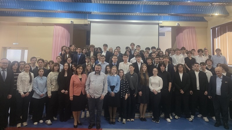 Магия математики: Директор Физтех-школы МФТИ Андрей Райгородский в гостях у лицеистов